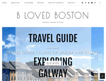 Tablet Screenshot of blovedboston.com